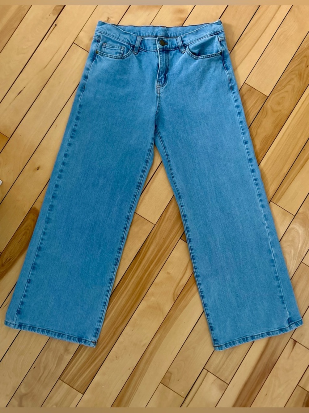 Lole Light Blue Wide-Leg Jeans